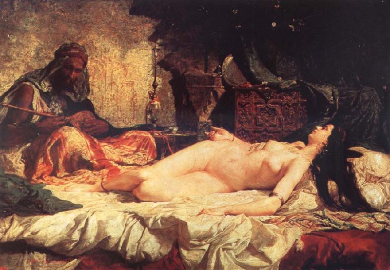 Mariano Fortuny y Marsal Odalisque China oil painting art